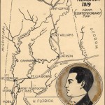 1819 map showing territory of Alabama
