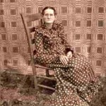Mary M. Christopher, member of the John Wade Keyes Chapter of the Daughters of the American Revolution in Athens, Alabama.