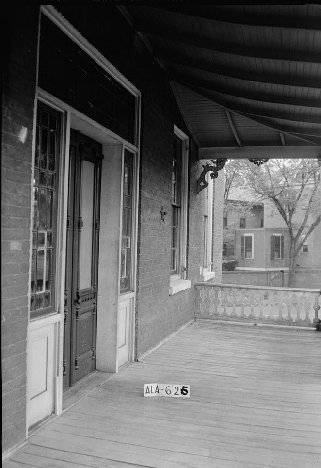 The old Pickett House of Albert J. Pickett is now home to the