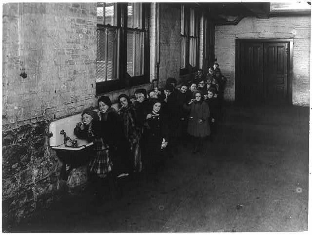 Toothbrush drill franklin school