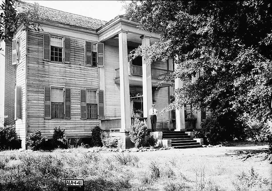 Beautiful old pictures of Thornhill Plantation in Talladega County