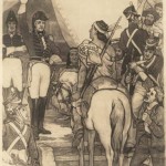 Mural by Roderick D. MacKenzie depicting the surrender of William Weatherford to Andrew Jackson