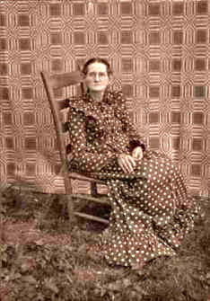 Mary M. Christopher, member of the John Wade Keyes Chapter of the Daughters of the American Revolution in Athens, Alabama.