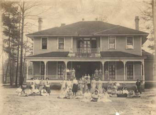 Esther home - first dormitory at Downing Industrial School for Girls