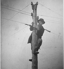 PATRON + I wonder what happened to these Telegraph Poles