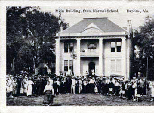Daphne State Normal College ca. 1900 - main building