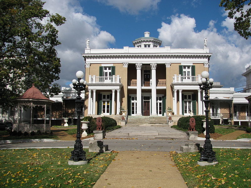 Belmont Mansion in Nashville, Tennessee - Col. Joseph H. Acklen's childhood home