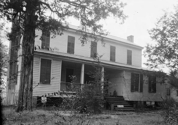 March 23, 1934. FRONT VIEW. - Childers-Tate House, Centenary Street, Summerfield, Dallas County, AL