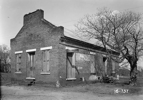 March 23, 1934. FRONT VIEW. - King House, Centenary Street, Summerfield, Dallas County, AL