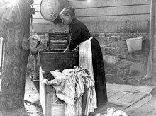 PATRON + GOOD OLE DAYS – How to wash your clothes 1868 style