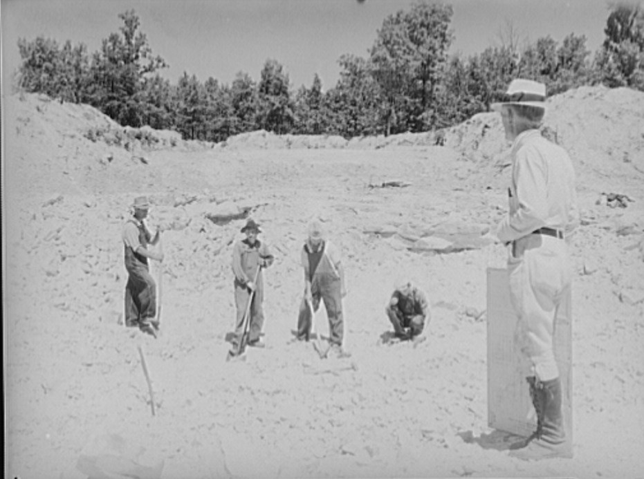 Skyline Farms - sandstone quarry 1935