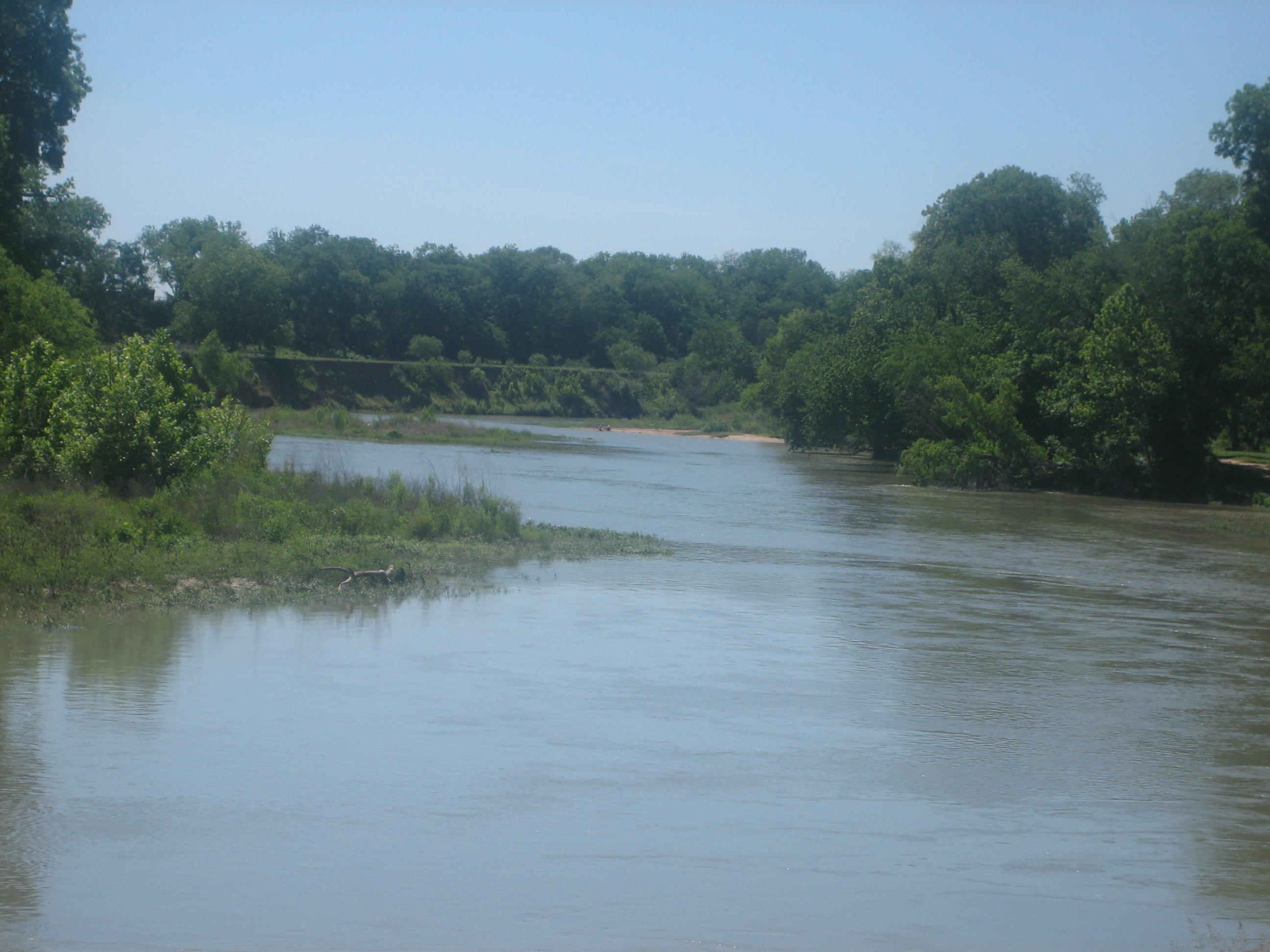 Colorado River at Bastrop, Texas
