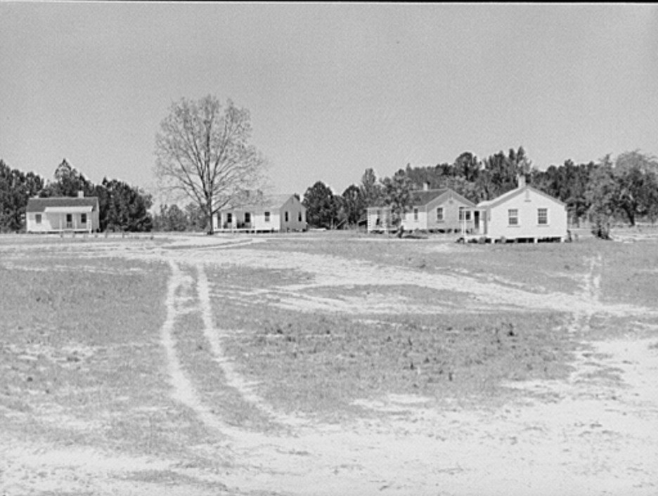 Teacher's and nurse's homes. Gee's Bend, Alabama, photograph 1939