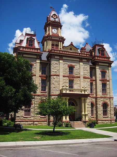 Caldwell County Courthouse in Lockhart, Texas