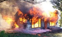 PATRON + Fire destroyed the residence of Mrs. E. P. Alford in Marshall County