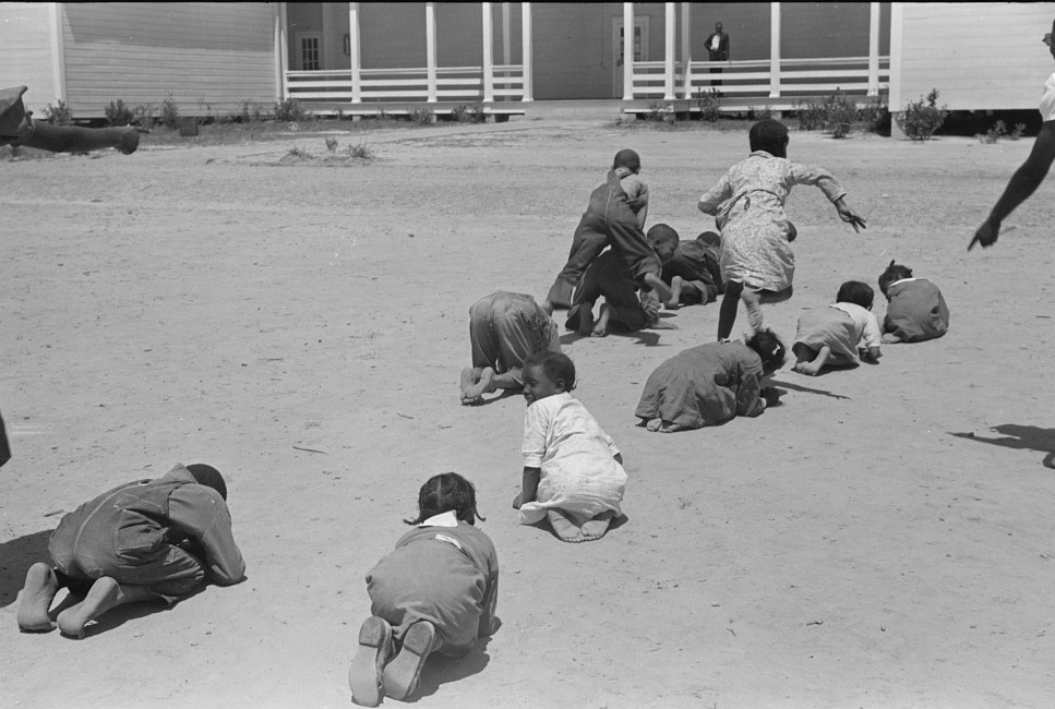 school - children supervised games