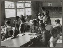 Vintage 1939 photographs of the progress in education and schools at Gee’s Bend, Wilcox County, Alabama