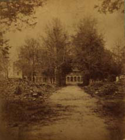 University of Alabama ruins ca. 1874