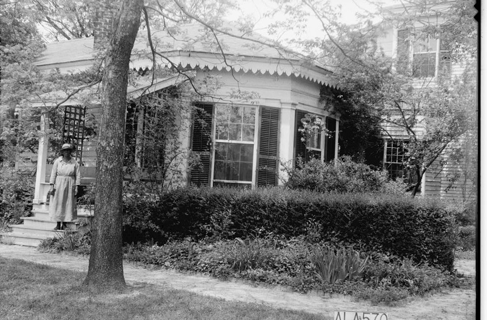 Glennville plantation4 Alex Bush, Photographer, April 17, 1936 LOOKING N. W. AT ANNEX (DINING ROOM