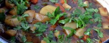 PATRON + RECIPE WEDNESDAY – 1890s recipe for Irish Stew- It takes a while to cook…but oh so good!