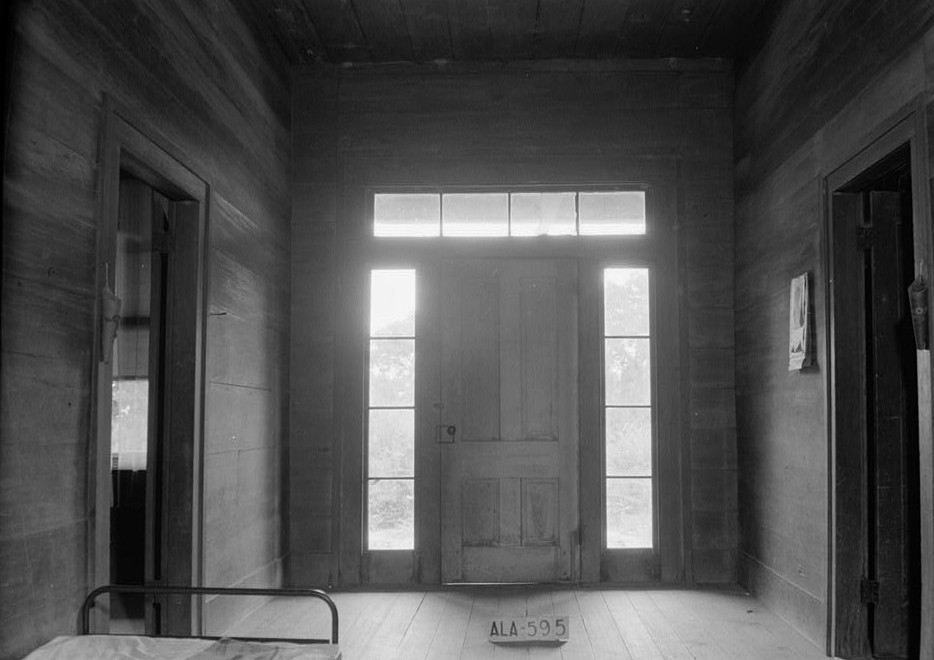 Berry-Braswell2 House Front Door photographed by W. N. Manning June 15, 1935