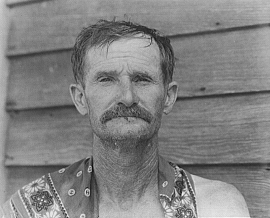 Bud Fields, cotton sharecropper. Hale County, Alabama