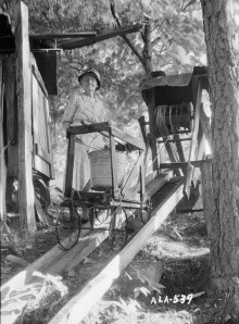 “This was an ingenious way to get water” in Bullock County in the early days – [old photographs]