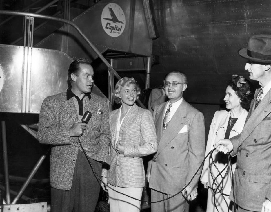 Bob Hope visited Birmingham, Alabama airport