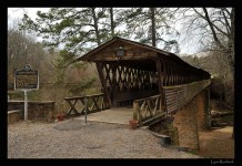 PATRON - Clarkson Covered Bridge, Cullman County - one of the longest covered bridges standing in the Deep South