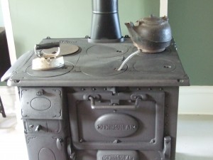 kettle and stove