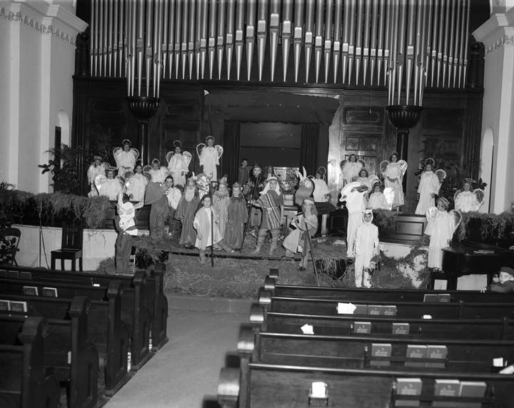 Cast_of_the_childrens_Christmas_pageant_at_First_Baptist_Church_in_Montgomery_Alabama