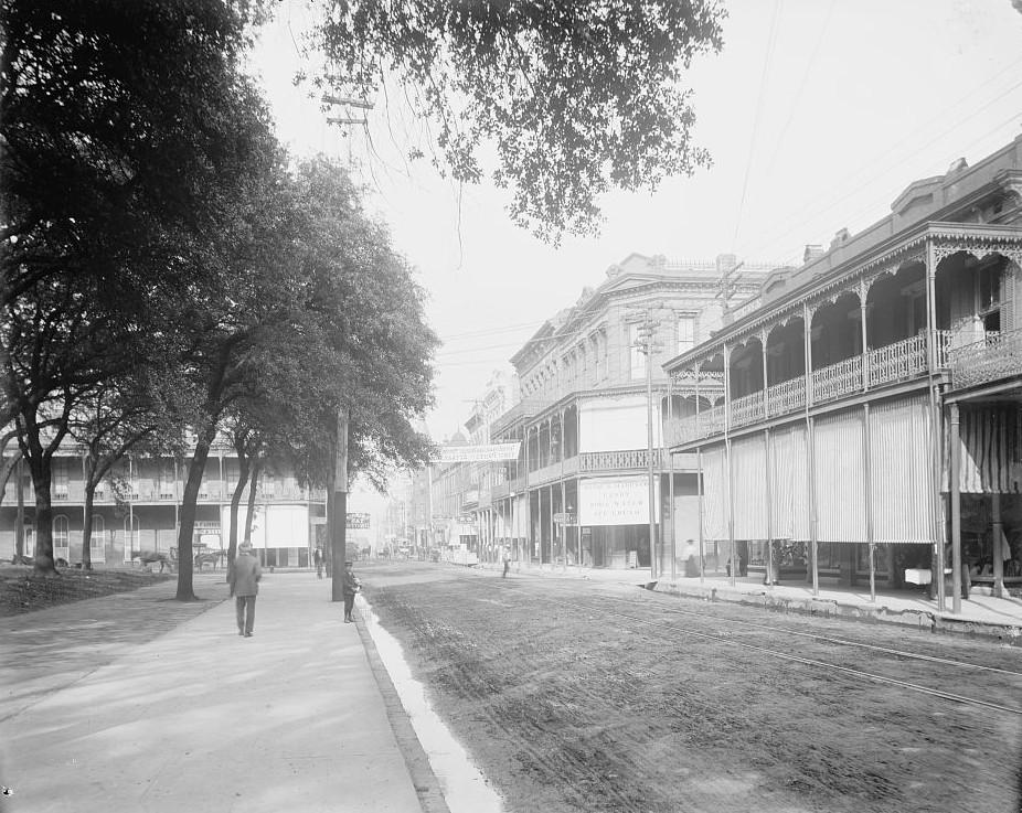 Dauphin St., Mobile, Ala ca. 1900 - Detroit Publishing Company