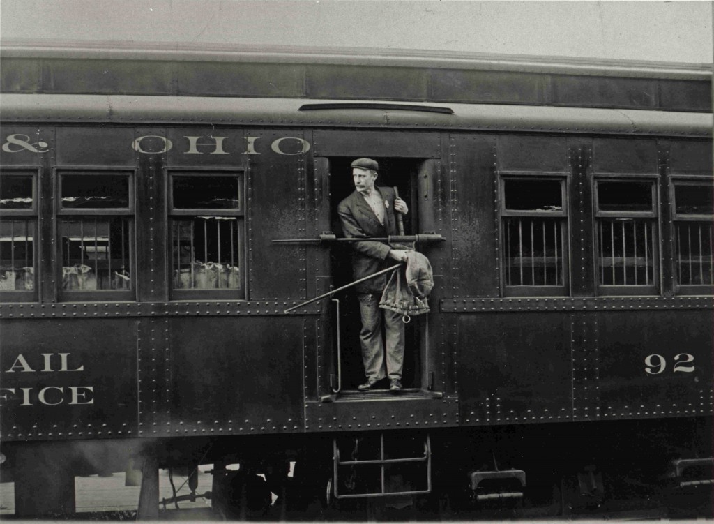 Railway_Post_Office_Clerk_in_Mail_Car