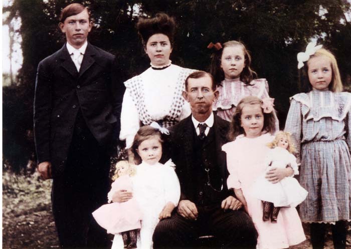 Ella Elizabeth Splawn's children with husband Allen Brazell Pratt
