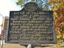 Pioneer Talladega, Its Minutes and Memories Chapter 11 Indian occupancy – myths about the Battle of Talladega?