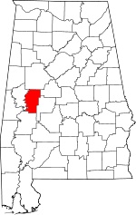 Alabama-map-showing-Hale-County