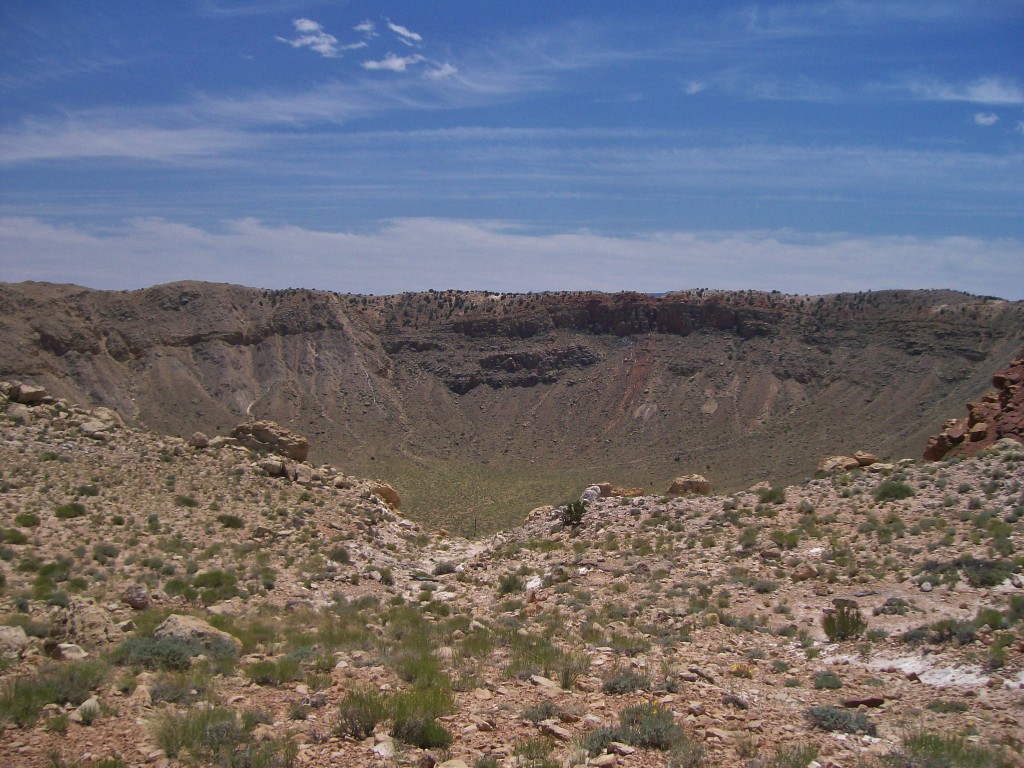 Barringer meteor crater Arizona