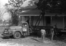 On December 20th in 1978, a historic house was moved in Dothan, Alabama – [see this film of it being moved]