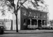 The old Pickett House  of Albert J. Pickett is now home to the Montgomery County Historical Society