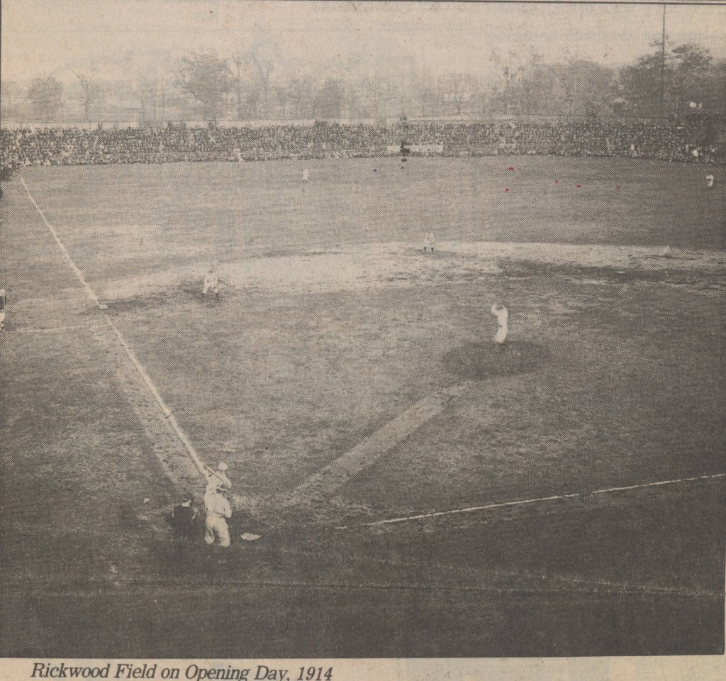 1914 opening game (The Birmingham News File Photos from Birmingham Library)