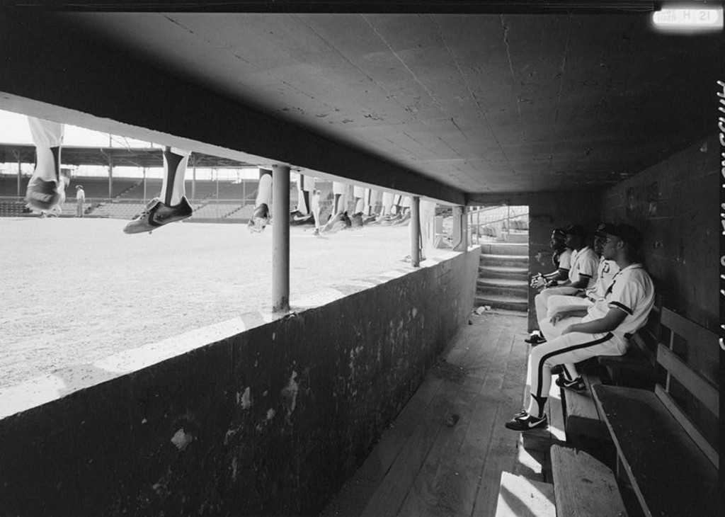 INTERIOR VIEW OF DUGOUT