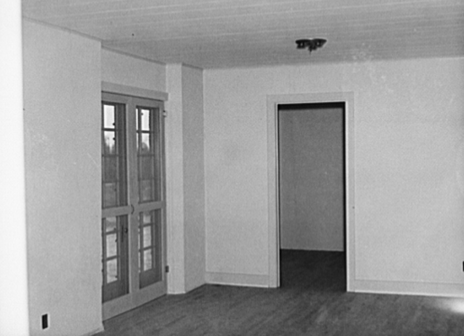 Interior of house at Gardendale, Alabama