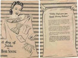 feed sack dress