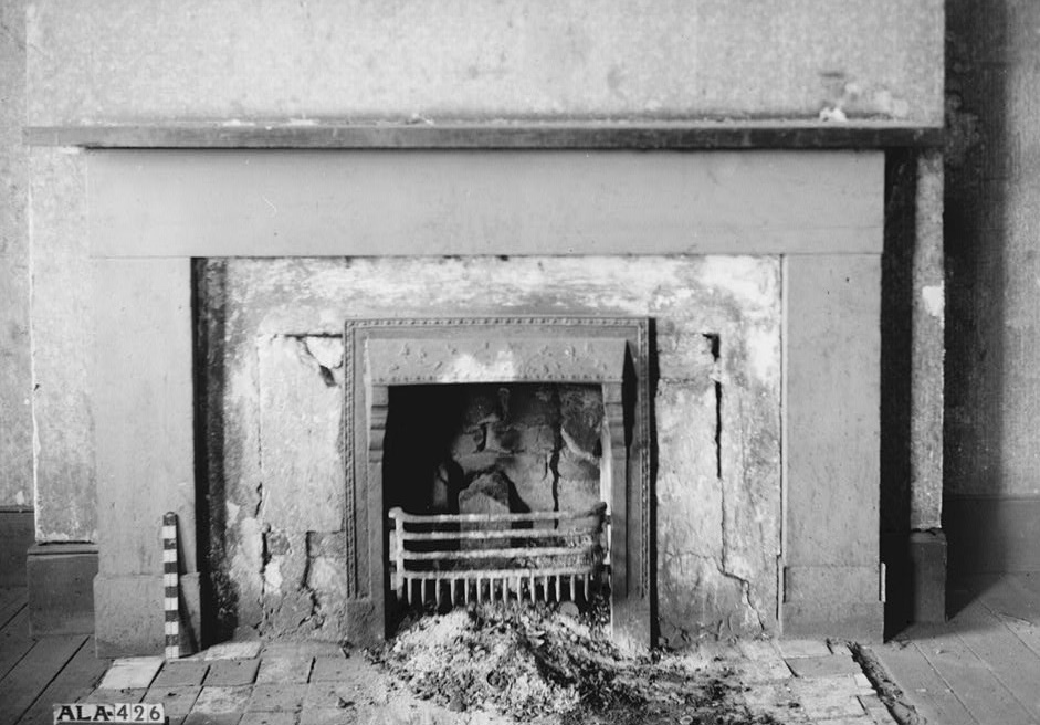 Alex Bush, Photographer, March 4, 1937 MANTEL ON EAST WALL OF N. E. ROOM - Benjamin Pinckney Worthington House, Sixth Avenue South, Birmingham, Jefferson County, AL