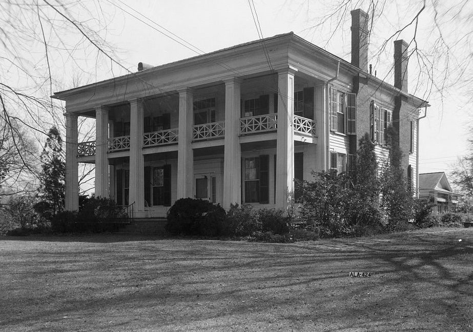 Arlington Alex Bush, Photographer, March 4, 1937 FRONT (NORTH) AND WEST ELEVATION - Arlington Place, 331 Cotton Avenue, Southwest, Birmingham, Jefferson County, AL