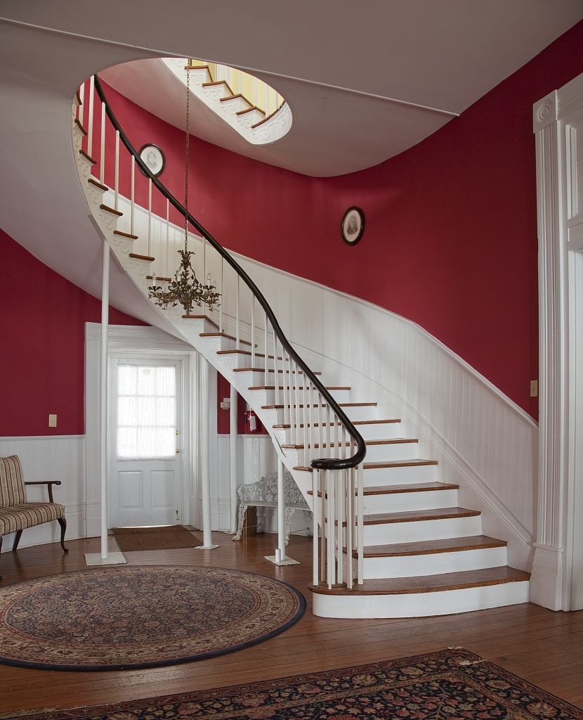 William Winston home staircase 2010 by Photographer Carolyn Highsmith