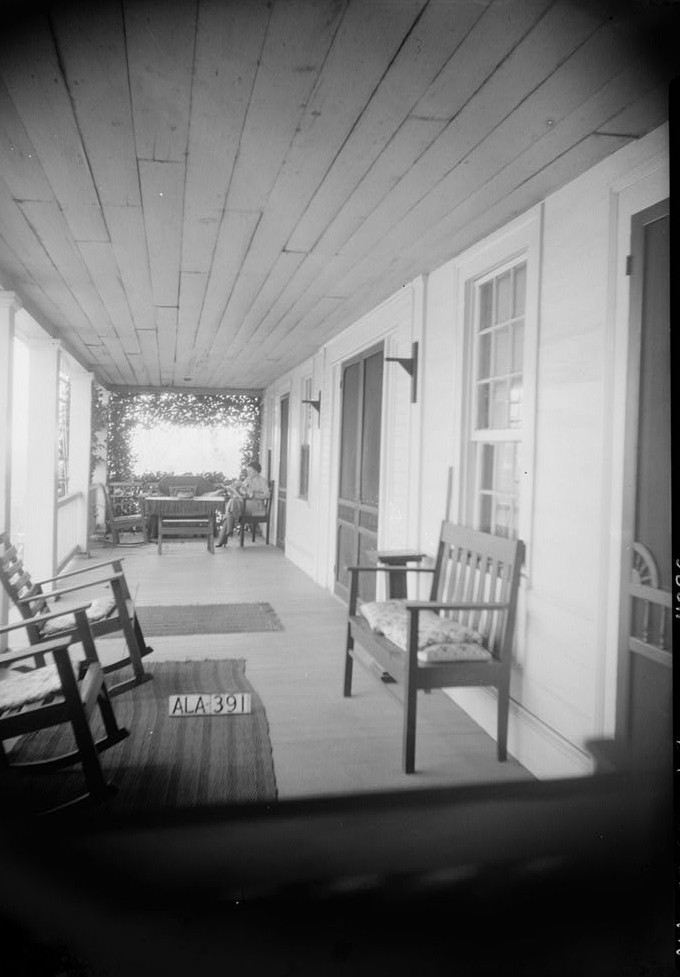 Bankhead, James Greer house, Alex Bush, Photographer, March 4, 1936 SOUTH ELEVATION (SIDE) - James Greer Bankhead House, U.S. Route 278, Sulligent, Lamar County, AL