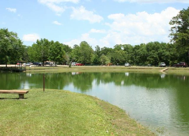 A famous spring in Alabama moved twice before finally settling down