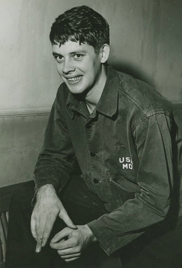 Alabama serviceman Spikes, who was injured during World War II. Spikes is probably a patient at Northington General Hospital in Tuscaloosa, Alabama. Q46241