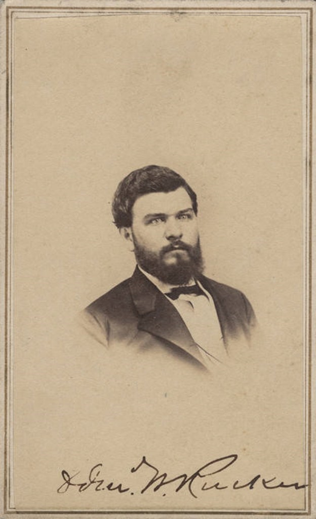 Rucker, Brigadier General Edmund Winchester Rucker, C.S.A (1836-1924) Y. Day, photographer, Memphis, Tennessee. During the Civil War, Rucker served in the Confederate cavalry. Q52016